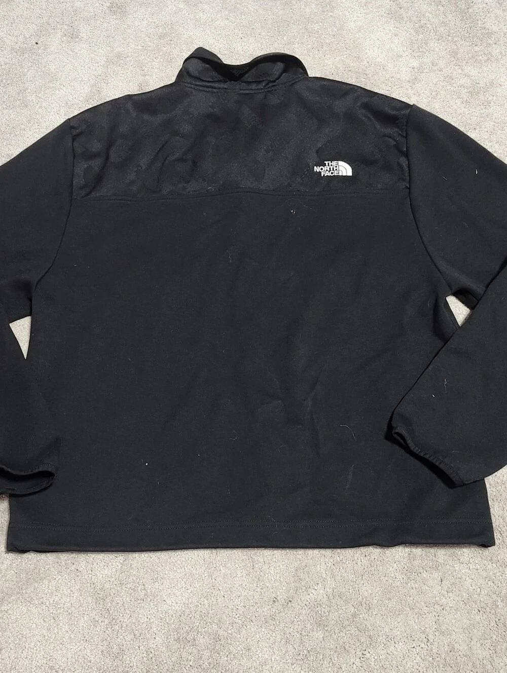 The North Face Black Half-Zip Logo Men's‎ Pullover Size Large